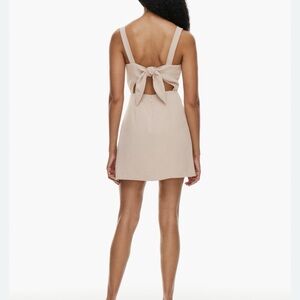 Aritzia Aperature Tie Back Dress